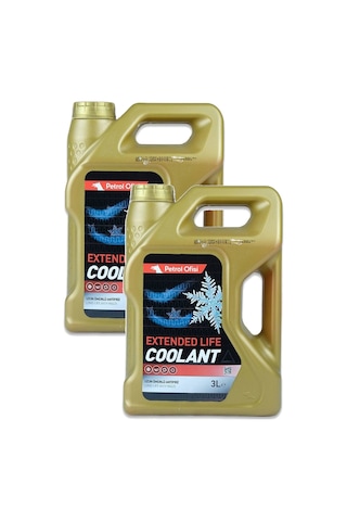 Petrol Ofisi Extendend Life Coolant Kırmızı Antifriz 3 L x 2