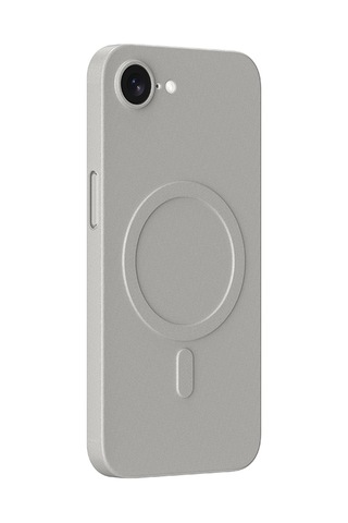 Apple Uyumlu iPhone 16e Kılıf M-safe Şarj Özellikli Amazingthing Minimal Air Serisi Kapak Titanyum - Gri