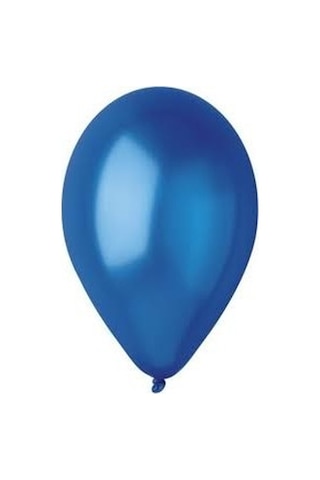 Gemar Metalik Balon 100'Lü Paket Mavi