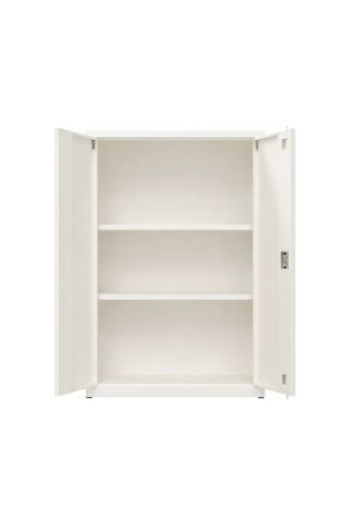 Çelik Dosya Dolabı Metal Dolap Ofis Dolapları 80x38x120 Beyaz