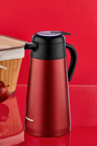 Cooker Colorstay Dailyserve 2 Litre Paslanmaz Çelik Termos Ckr2113 Kırmızı