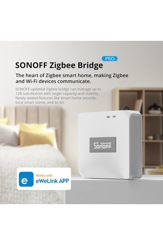Zigbee Bridge Pro Zigbee Ağ Geçidi, Akıllı Ev Güvenlik Modlu Zigbee Cihazı, Wı-fı Ve Zigbee Çift Protokol Desteğ Standart