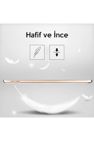 Ally Apple Uyumlu iPad 9.7 2018 2017 Şeffaf Tpu Soft Silikon Kılıf - (176069677)