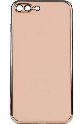 Apple Uyumlu iPhone Se 2022 Kılıf Zore Bark Kapak Rose Gold