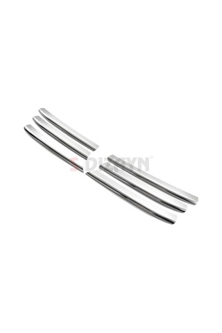 S-Dizayn  Renault Megane 2 Krom Ön Panjur 6 Prç 2004-2005