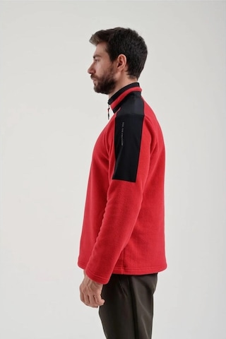 Exuma Half Zıp Erkek Polar 2412004-657-red