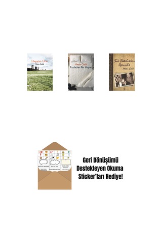Hayatın Ucu + Fazladan Bir Hayat + Şiir Ustalardan Öğrenilir + Okuma Sticker'ları