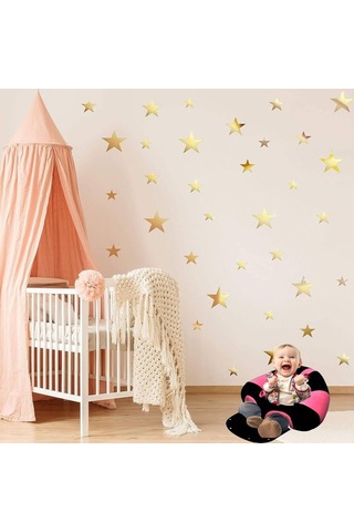 Bebek Destek Oturma Minderi Bebeyatmaz - Lacivert Pembe