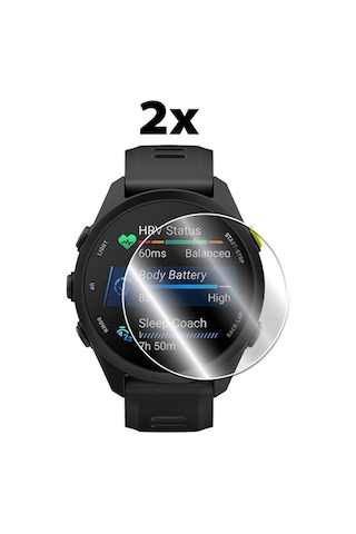 Garmin Forerunner 70, 170, 170 Music İle Uyumlu Ipg Hydrogel İnce Tpu Ekran Koruyucu 2 Adet