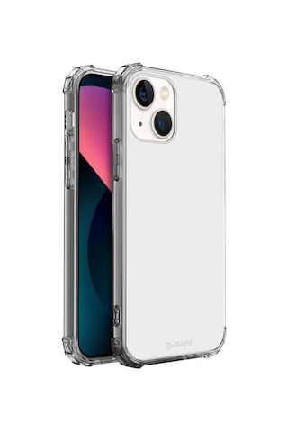 Apple Uyumlu iPhone Blogy 13 Mini İle Crystal Fit Kılıf Clear