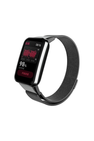 Xiaomi Mi Band 7 Pro Tkdr Krd-01 Metal Kordon-siyah