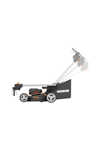 Worx WG749E 40 Volt 4.0 Ah Li-ion Profesyonel Kömürsüz Şarjlı Çim Biçme Makinası 46 CM
