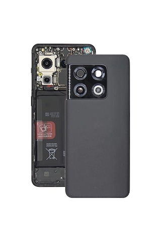 Cbtx Oneplus Uyumlu 10 Pro Batarya Arka Kapağı Siyah
