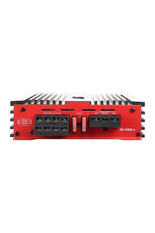 Soundmax Sx-n500.4 Amfi 4 Kanal Class Ab Amplifikatör