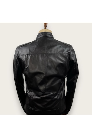 Always Leather Usta İşi Özel Dikim %100 Hakiki Deri 1803340001 Siyah