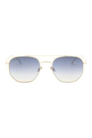 Lacoste L210s 718 54 Unisex Güneş Gözlüğü Altın