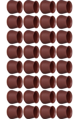 32 Adet Sandalye Bacak Koruyucuları Kaymaz Çizilmeye Dayanıklı Yuvarlak Silikon Mobilya Bacak Koruyucuları Aksesuarları Diğer