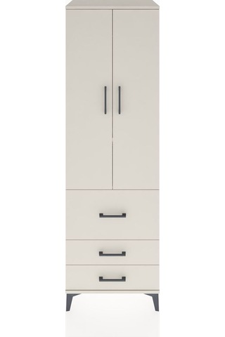 Hyperion Dolap 2 Raflı 3 Çekmeceli Tek Askılı 60x44x195 Aytaş... Aytaşı