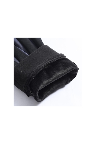 Sımıcg Kışlık Kadın Termal Eldiven - Siyah