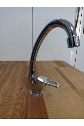 Krom Tek Su Girişli Bat Mermerden Krom