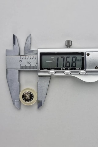 Küçük Ortası Metal Akrilik Füme Kaban Çeket Hırka Yelek Düğmesi 5 Adet