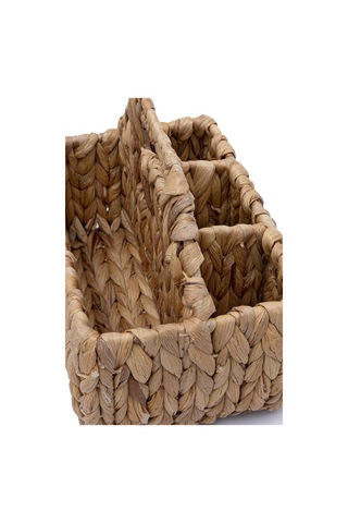 Koza Home Meander El Yapımı Su Sümbülü Kaşıklık 8953 24x17x16 Cm Naturel