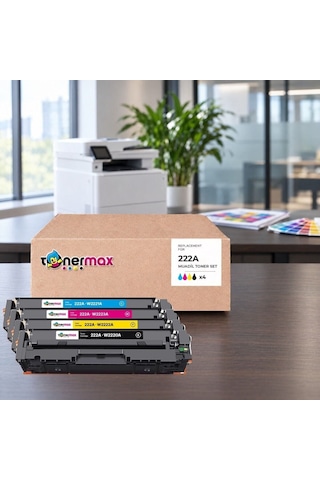 Hp Color Laserjet Pro 3303fdw 222a Cmyk Uyumlu Toner Seti Çipli