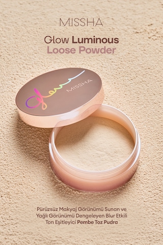 Missha Glow Luminous Loose Powder Pembe