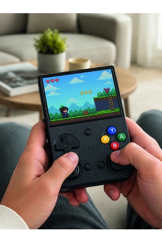 Retro El Oyun Konsolu 64gb Hafızalı Ips Ekranlı 1