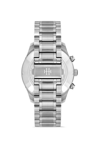 Hıslon Tm113s-02ss Safir Cam Çelik Erkek Kol Saati