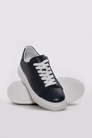 Fast Step Hakiki Deri Erkek Casual Ayakkabı 216ma888 Lacivert