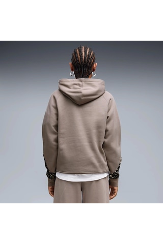 Puma Sport Animal Kadın Bej Sweatshirt 694007-81 Krem