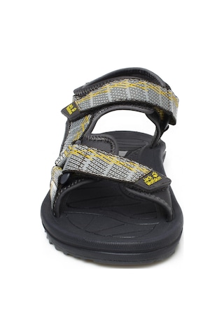 Jack Wolfskin 4052011 Wave Breaker M Gri Erkek Sandalet Gri