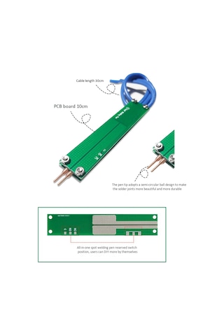 Gatherco Nokta Kaynak Kalemi Makinesi Kaynak 18650 Pil Nokta Kaynak Kalemi Dıy Entegre El Tipi Nokta Kaynak Makinesi