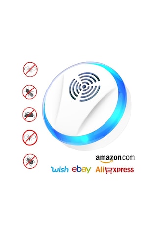 Tongxida Yeni Sınır Ötesi Beyaz Ultrasonik Sivrisinek/fare Haşere Kovucu