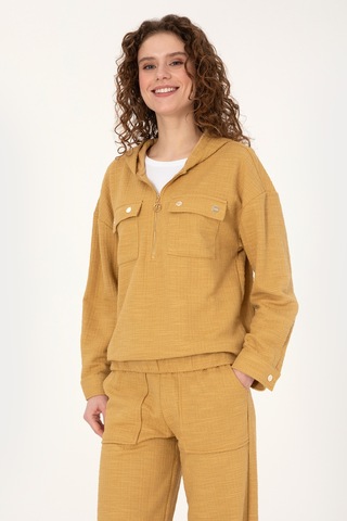 U.S. Polo Assn. U.s. Polo Assn. Kadın Petrol Sweatshirt 50309475-vr151 Oıl