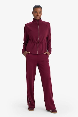 Defacto Defactofit Wide Leg Cepli Geniş Paça Uzun Boy Modal Sporcu Pantolon G4370ax25wnbr170 Bordo-br170