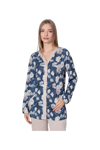 Limissi Viskon Pijama Takımı Lacivert