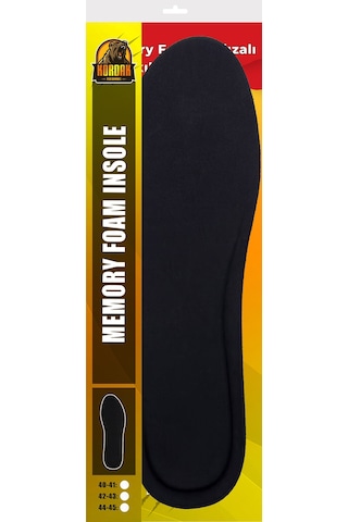 Memory Foam Akıllı Hafızalı Tabanlık - Numaralı Yumuşak Taban