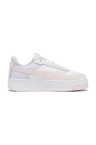 Puma Carina Street 389390 10 Kadın Sneaker Ayakkabı Beyaz Pembe 36-40 001