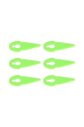 Ulzyvf Lebihmurah 4987 Çim Biçme Makinesi Bıçak Seti, Güvenli Plastik Bahçe Bıçakları Seti, Otlak İçin Uygun