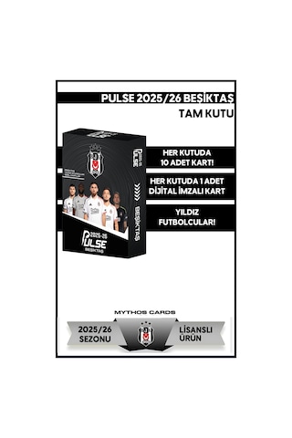 Beşiktaş - Pulse Futbolcu Kartları 2025/26 - Paket