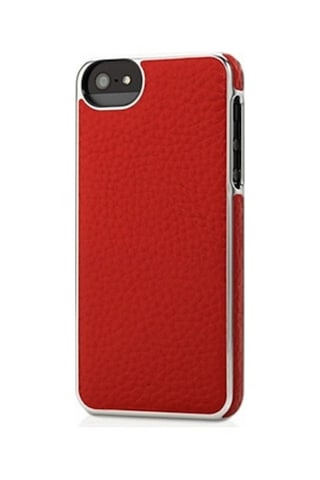Apple Uyumlu iPhone Adopted Se 5s 5 İle Deri Wrap Kılıf Kırmızı Aph11156