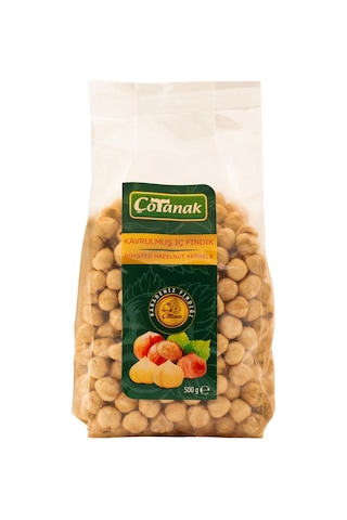 Çotanak Kavrulmuş İç Fındık 500 G