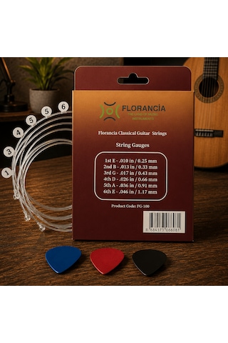 Florancia Fg-100 Klasik Gitar Tel Seti