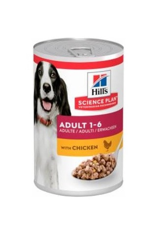 Hill's Tavuklu Konserve Yetişkin Köpek Maması 6 x 370 G