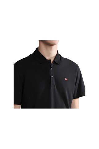 P0a4h8b0411-r Napapijri Ealıs Ss Sum Erkek T-shirt Siyah P0a4h8b0411-r Siyah