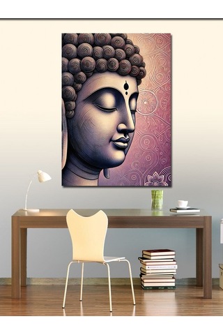 Kanvas Tablo Buda Ve Meditasyon Huzuru 50cmx70cm