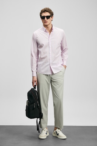 Lufian Fenrıc Smart Erkek Chino Pantolon Slim Fit Taş Taş 111190362100190