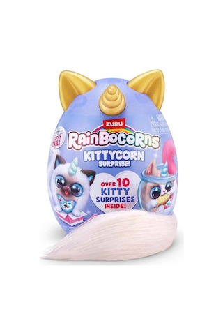Raınbocorns Kıttycorn Surprız S3-92104 Ekru Kuyruk Çok Renkli